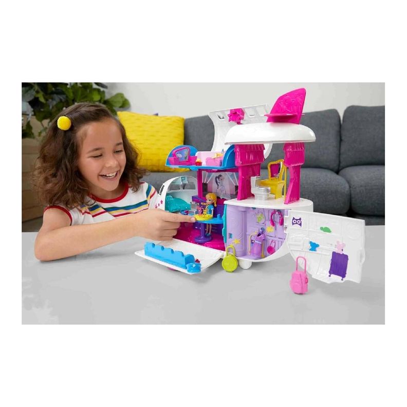 Polly Pocket Mega Jet De Viaje-1