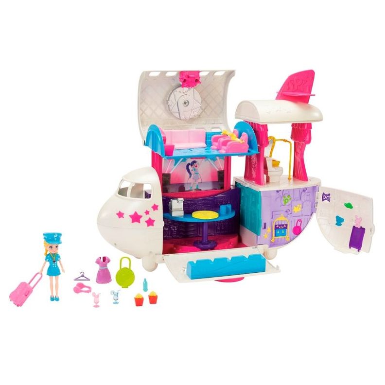 Polly Pocket Mega Jet De Viaje-6