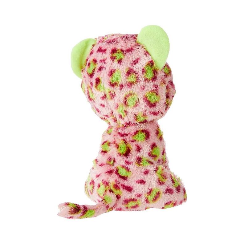 Ty Beanie Boos Lainey Leopard Rosa Mediano-2