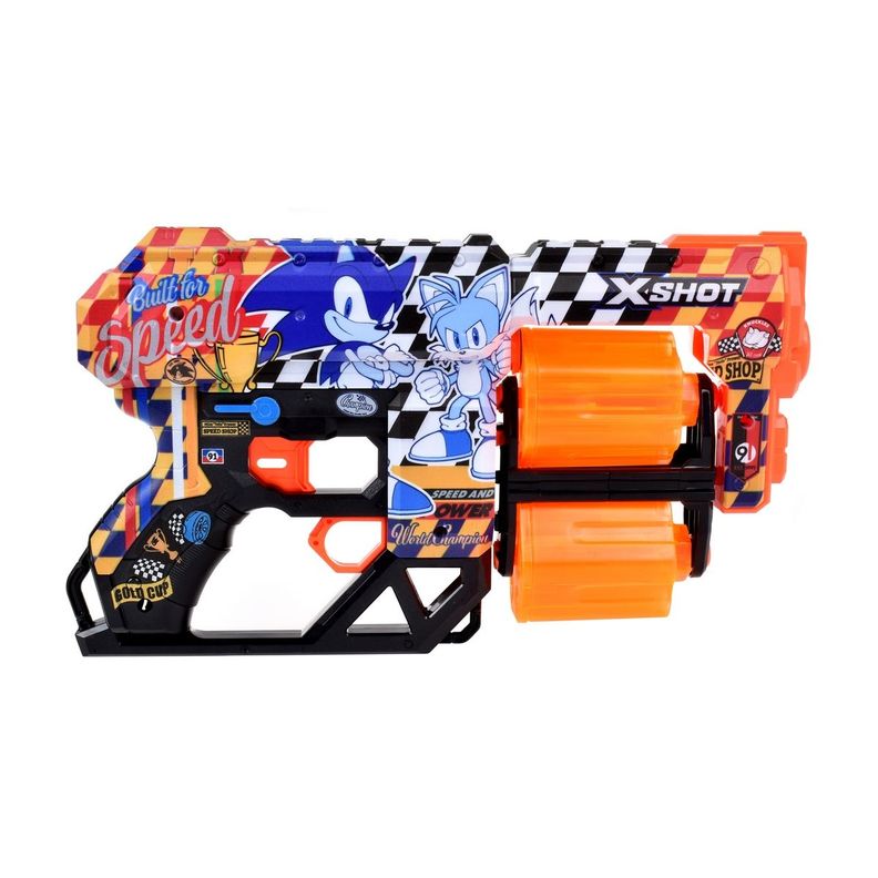 LANZADOR SKIN SONIC X-SHOT-SUPER SPEED-1