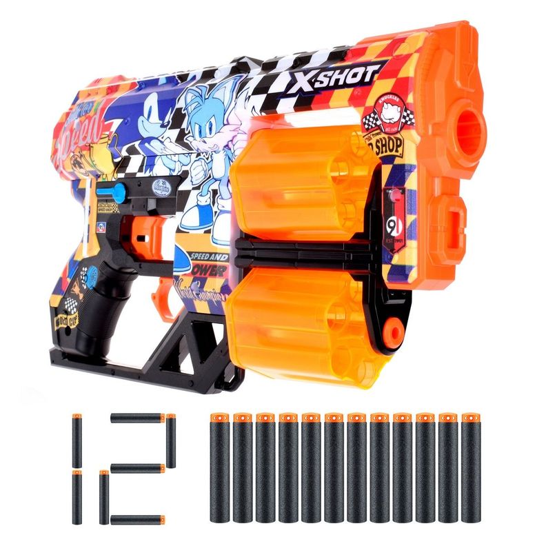 LANZADOR SKIN SONIC X-SHOT-SUPER SPEED-4