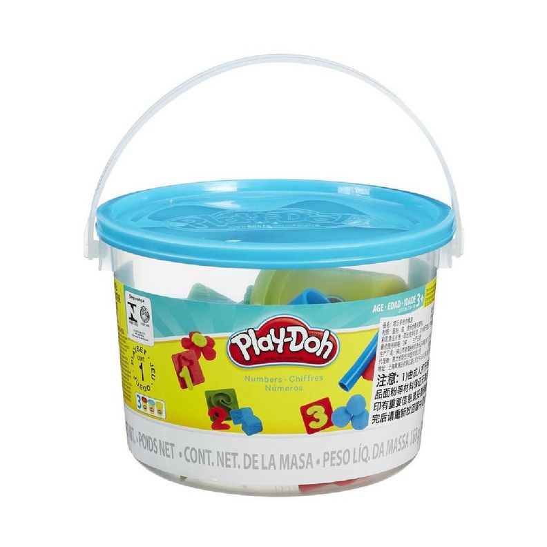 Play Doh Mini Balde - Números-4
