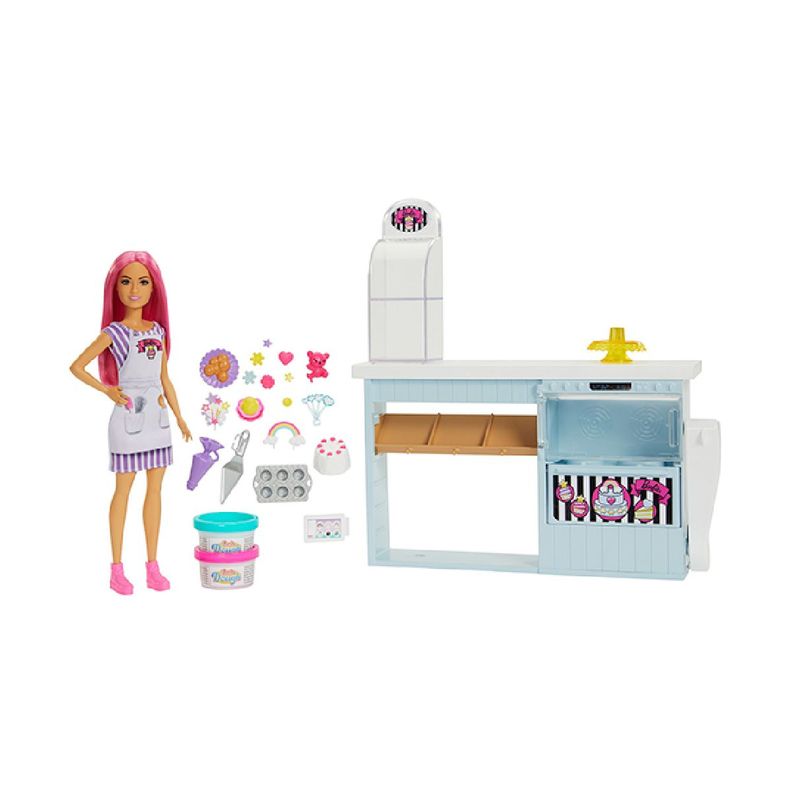 Barbie Set De Repostería Para Decorar-3