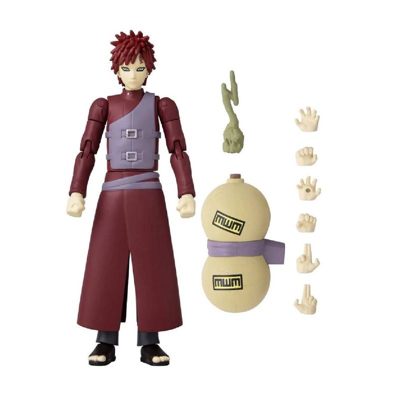 Figura 17 Cm Anime Heroes Naruto De Bandai - Gaara-7