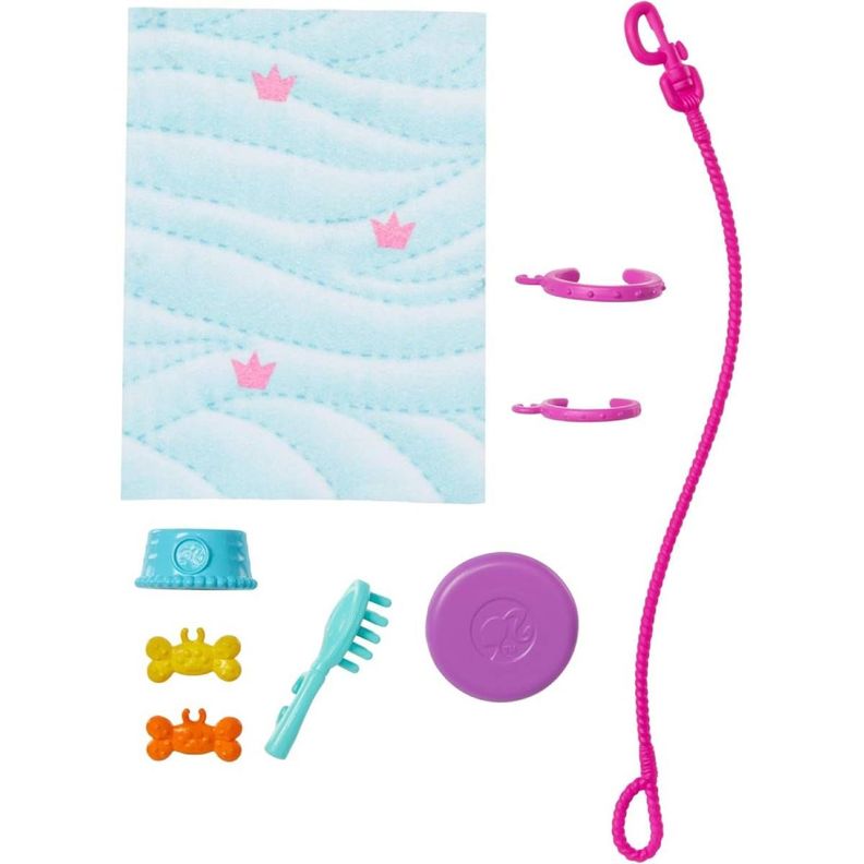 BARBIE SET DE JUEGO PASEO DE PERRITO CON SILLA DE RUEDAS-4