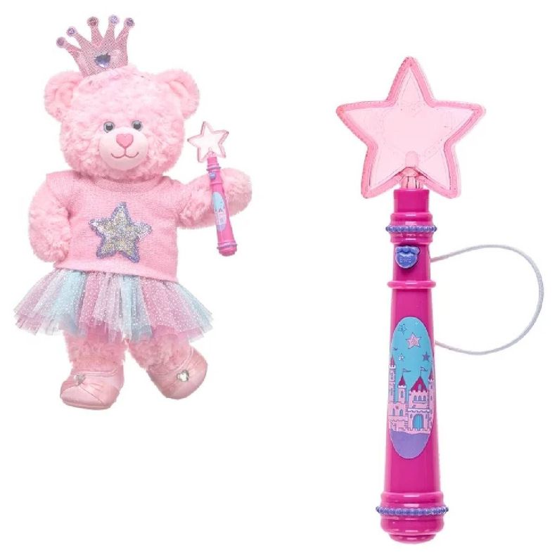 Varita iluminada Build a Bear accesorio princesa