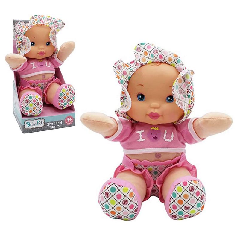 Muñeca Baby´S First Smartie Pants 34 Cm - Polera Rosada-0