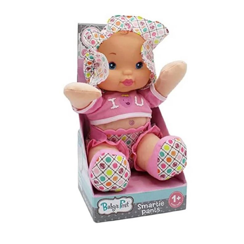 Muñeca Baby´S First Smartie Pants 34 Cm - Polera Rosada-2
