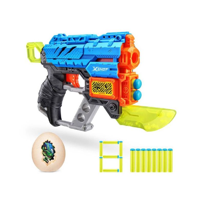 Lanzador Dino Attack Con 8 Dardos Y Huevo X-shot-3