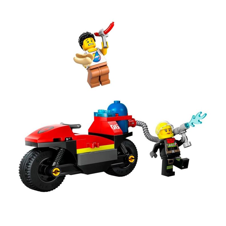 MOTO DE RESCATE DE BOMBEROS LEGO CITY-1