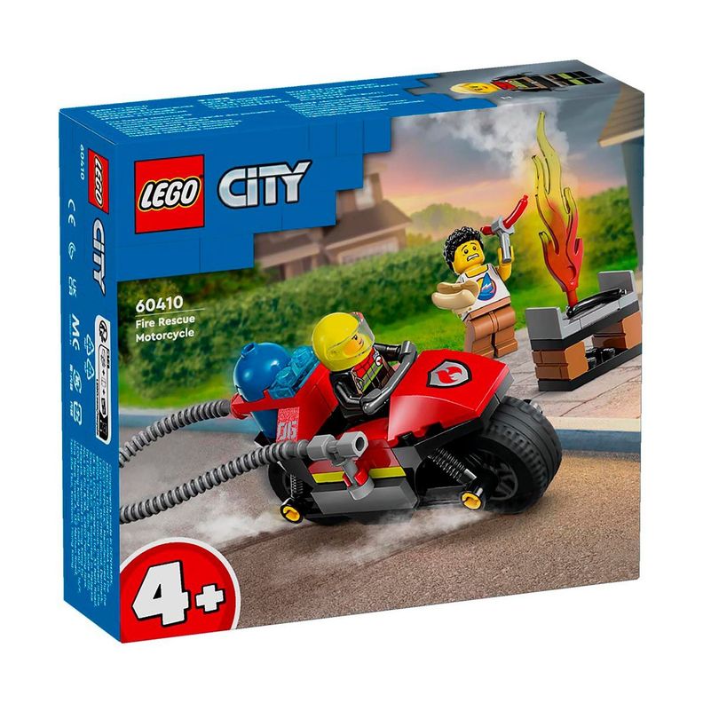 MOTO DE RESCATE DE BOMBEROS LEGO CITY-2