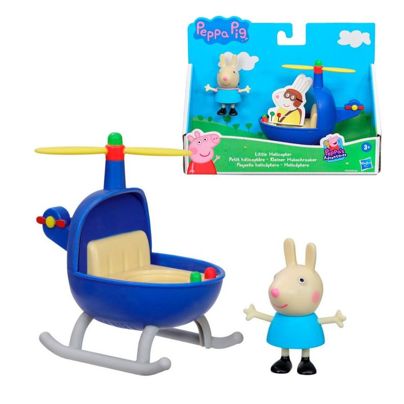 Peppa Pig Pequeños Vehiculos - Pequeño Helicoptero-0
