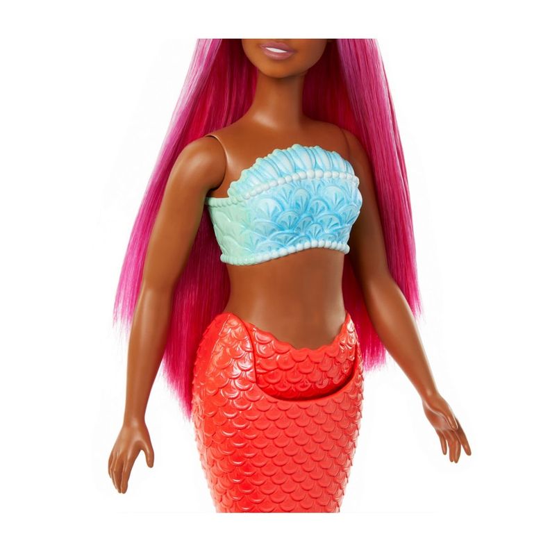 BARBIE FANTASIA MUÑECA SIRENAS - CABELLO MAGENTA-2