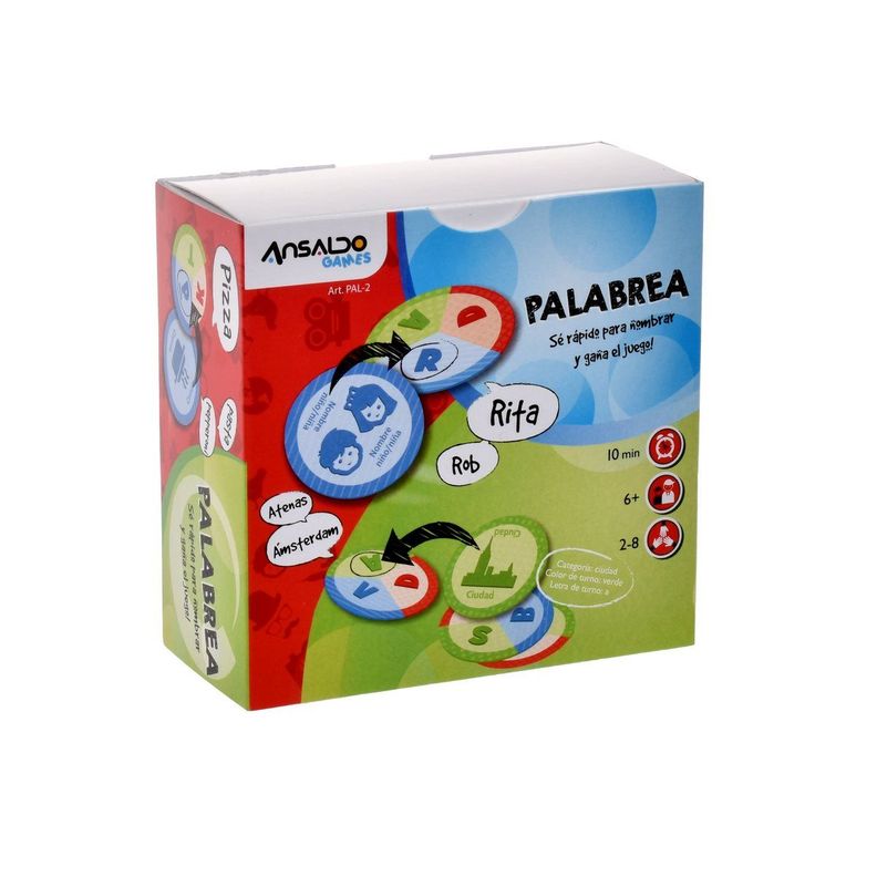JUEGO DE DESTREZA PALABREA 2-1