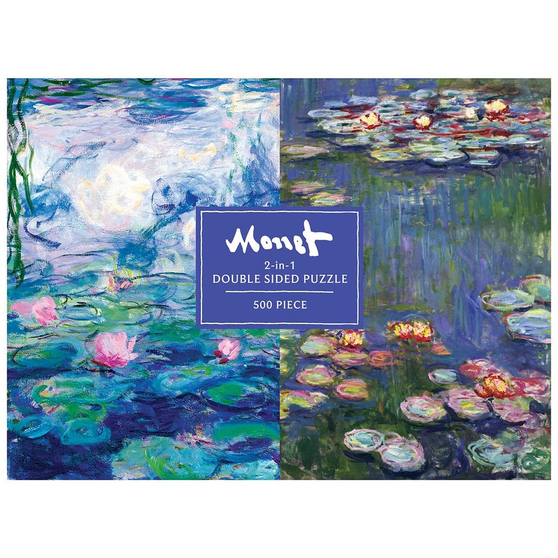PUZZLE 500PCS DOBLE, MONET-0