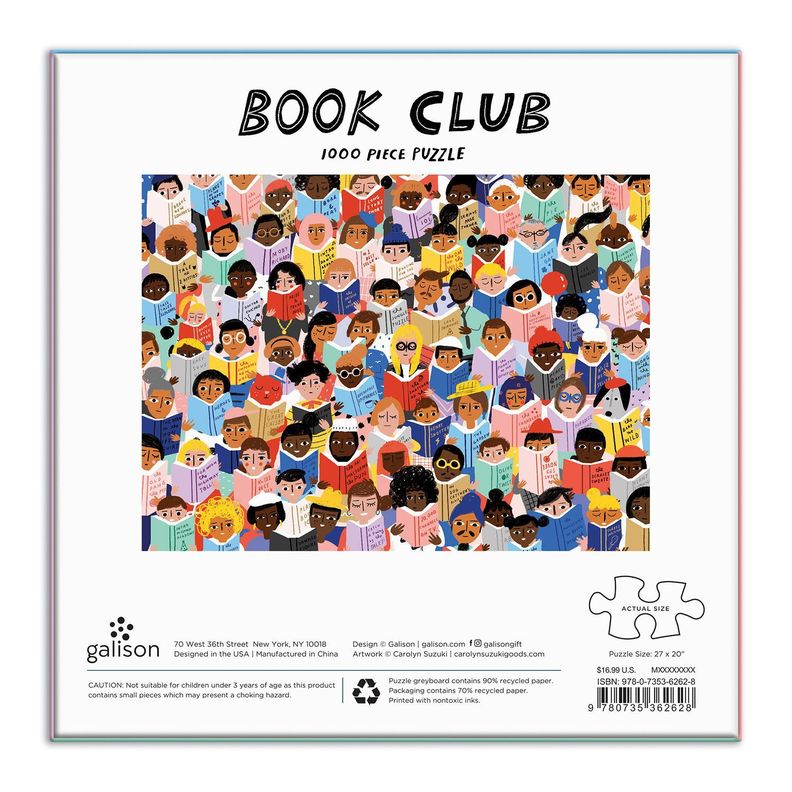 PUZZLE 1000PCS, CLUB DE LECTURA-3