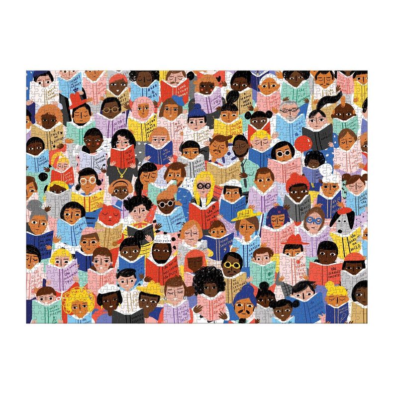PUZZLE 1000PCS, CLUB DE LECTURA-0