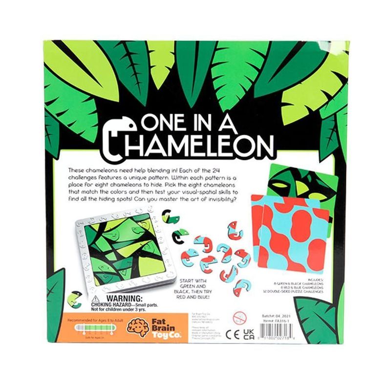 ONE IN A CHAMELEON, JUEGO DE INGENIO-2