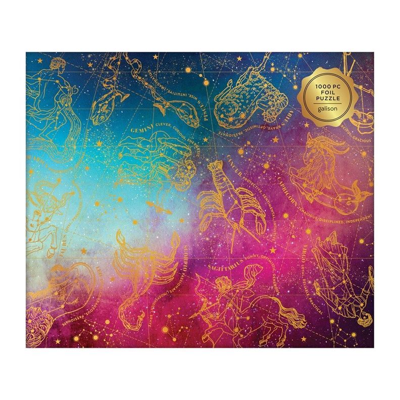 PUZZLE 1000PCS, ASTROLOGIA CON ALUMINIO-0