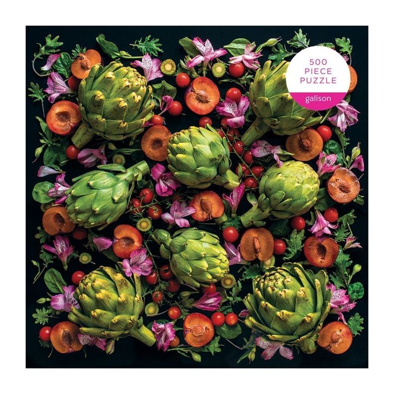PUZZLE 500PCS, ALCACHOFA FLORAL-2