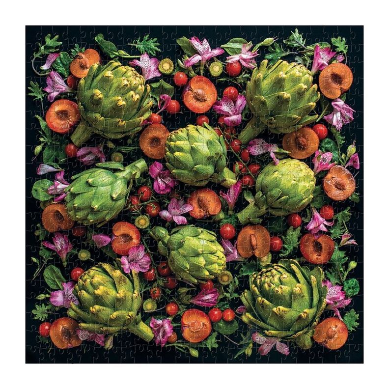 PUZZLE 500PCS, ALCACHOFA FLORAL