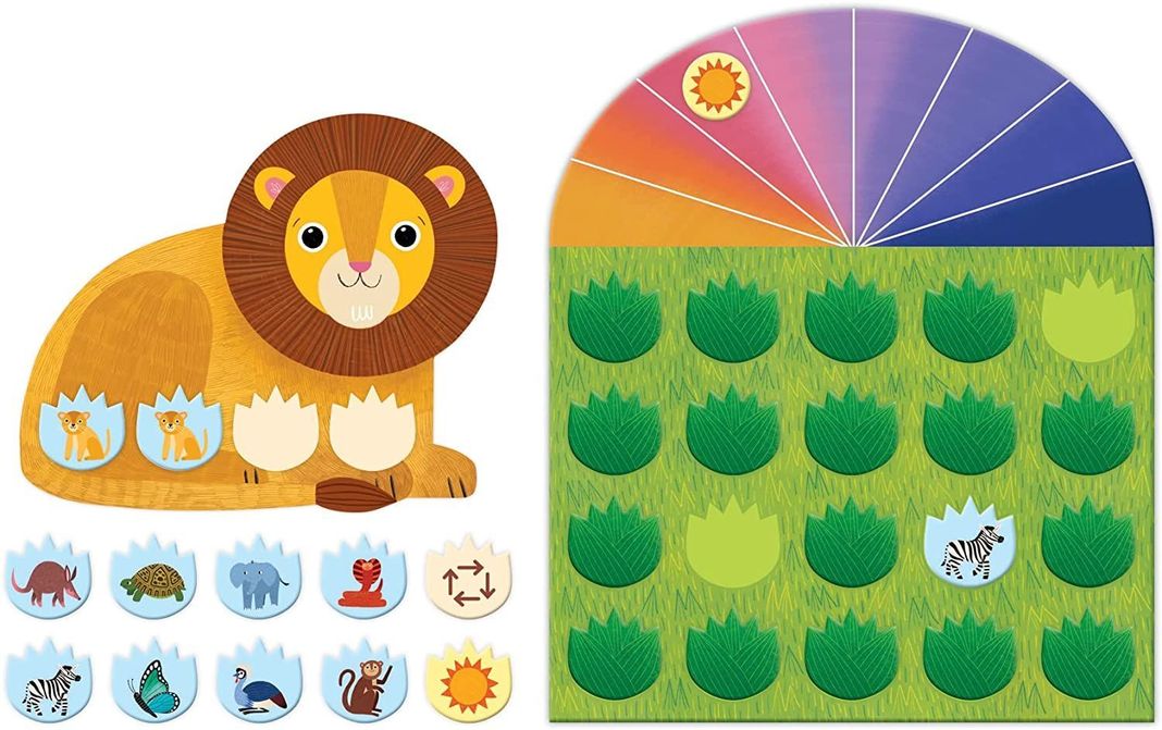 JUEGO DE MESA, SAFARI DE LEONES-1