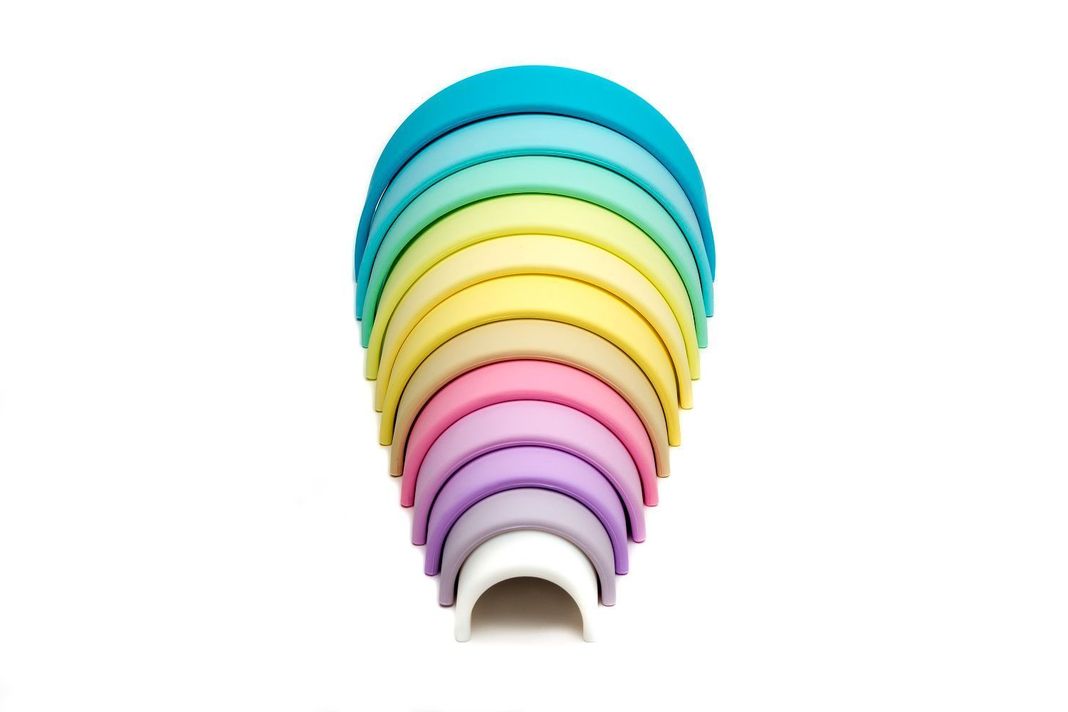 ARCOIRIS DE COLORES PASTEL 12PCS