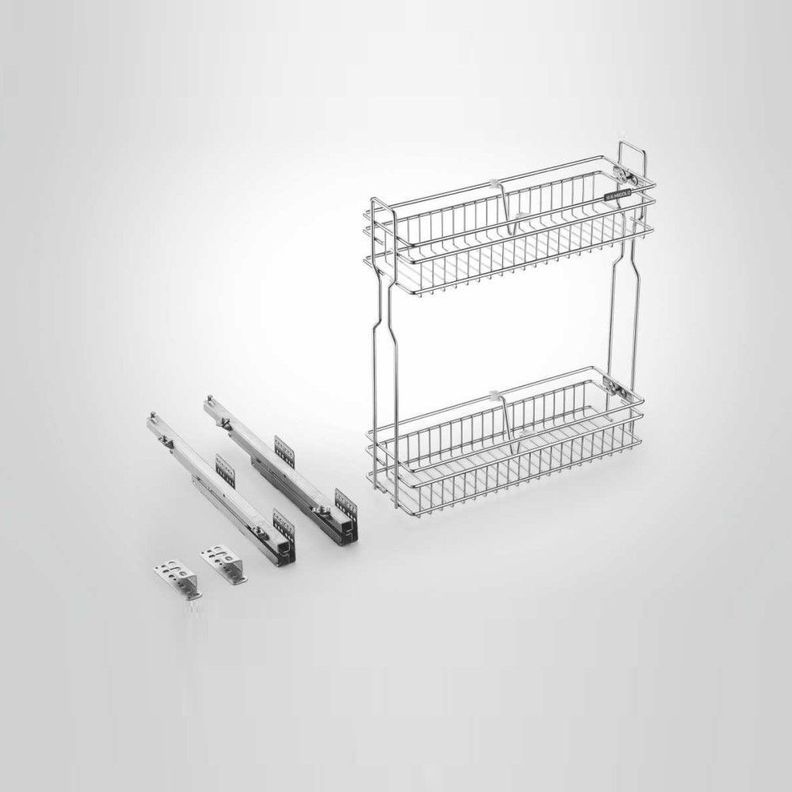 ESPECIERO EXTENSION TOTAL 150MM CROMO CIERRE SUAVE-0