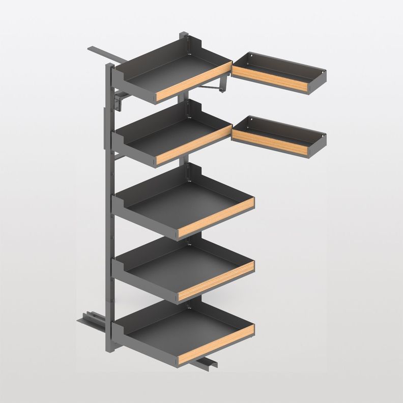DESPENSA PLENO PLUS FIORO 600X1900MM ANTRACITA-0