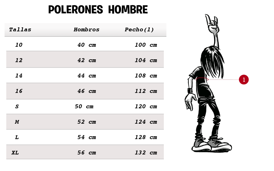 Poleron Hombre Calavera Rosas-3