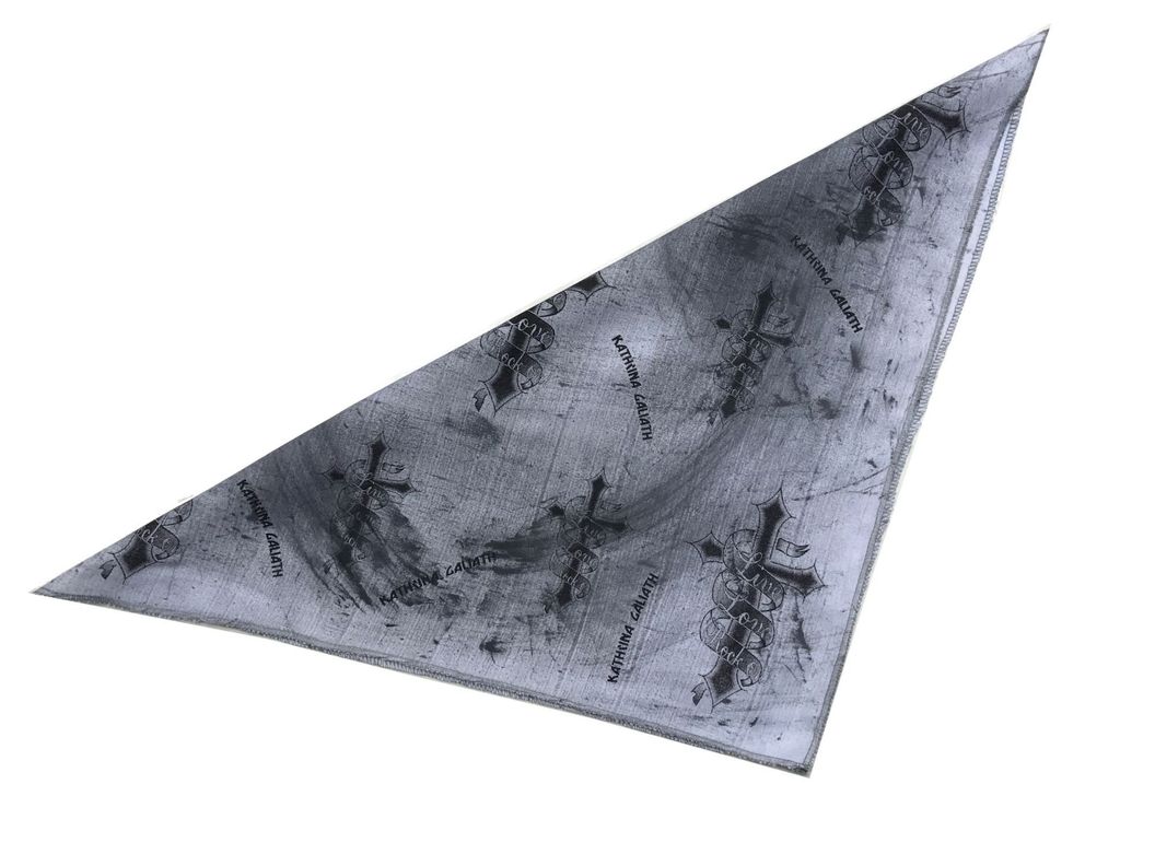 Bandana Blanca Estampada Manchas-2