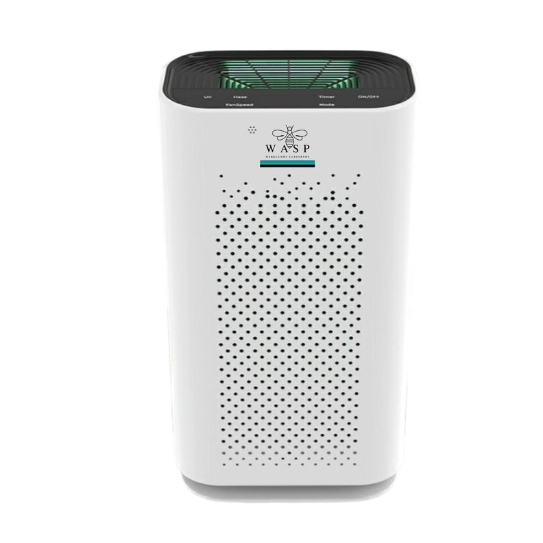 Purificador de Aire Smart Wasp Filtro HEPA H13 Ionizador UVC-0