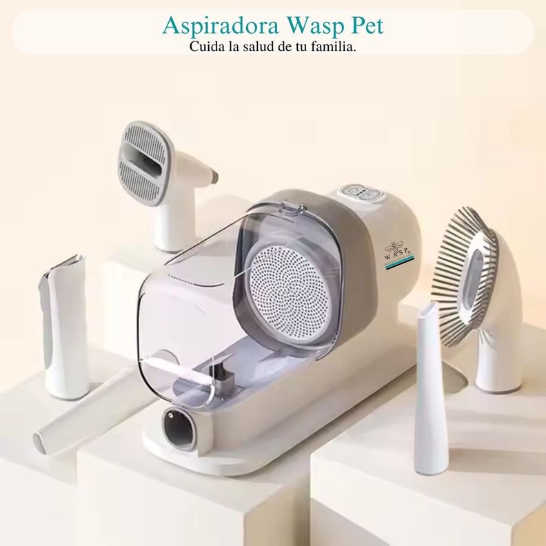 Aspiradora de pelos de mascotas Wasp Pet 4 en 1-1