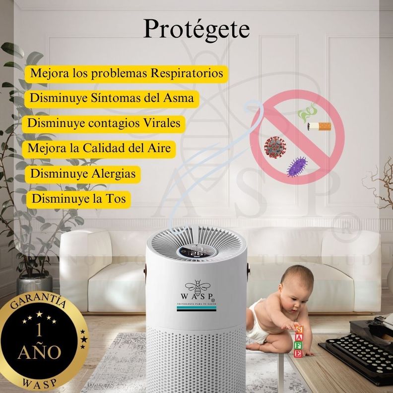 Purificador de Aire Dual Home Pro con Batería -4