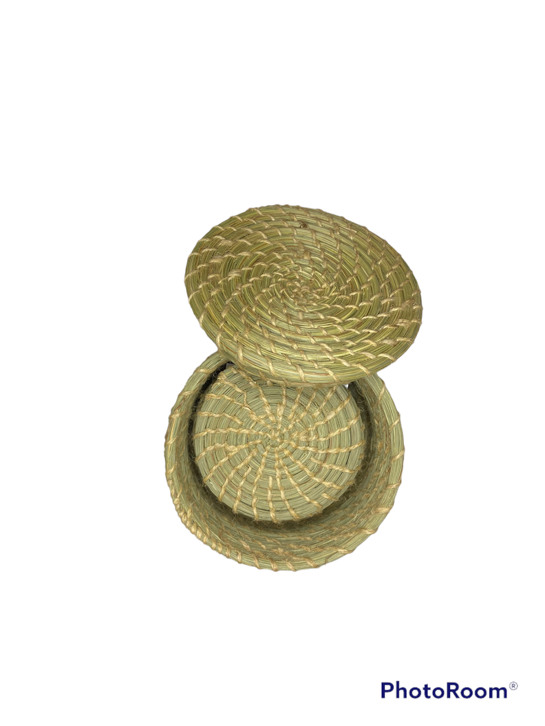 Set 6 Posavasos fibra vegetal 8 cm-2