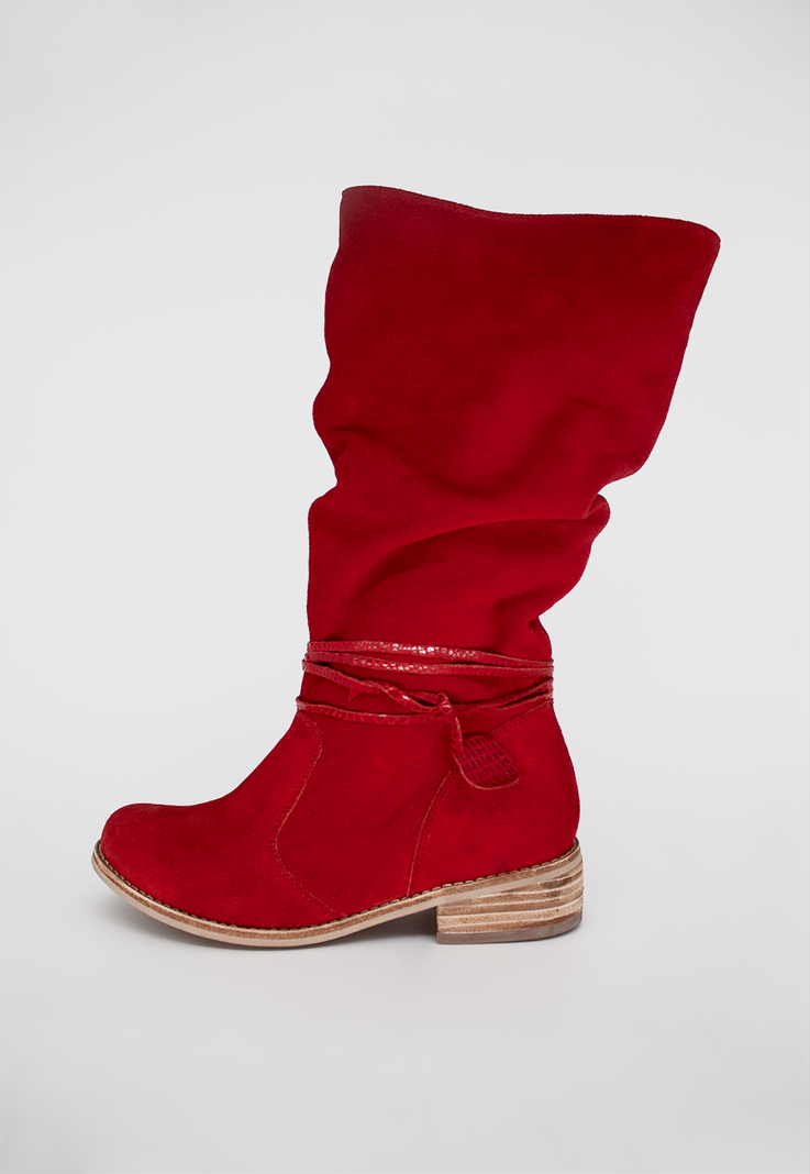 Bota Belen Rojo Pao Pecados-1
