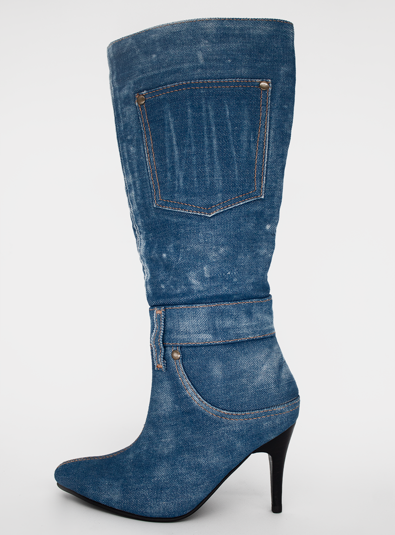 Bota Dolce Jeans Pao Pecados -0