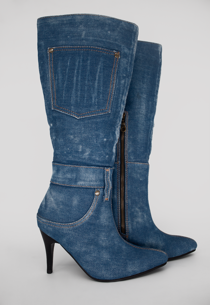 Bota Dolce Jeans Pao Pecados -1