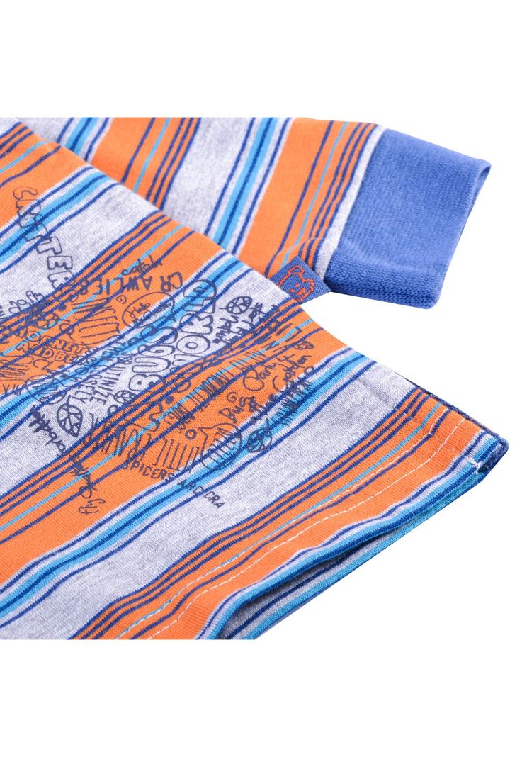 Polera Manga Larga Bebé Niño Gris Pillin-1