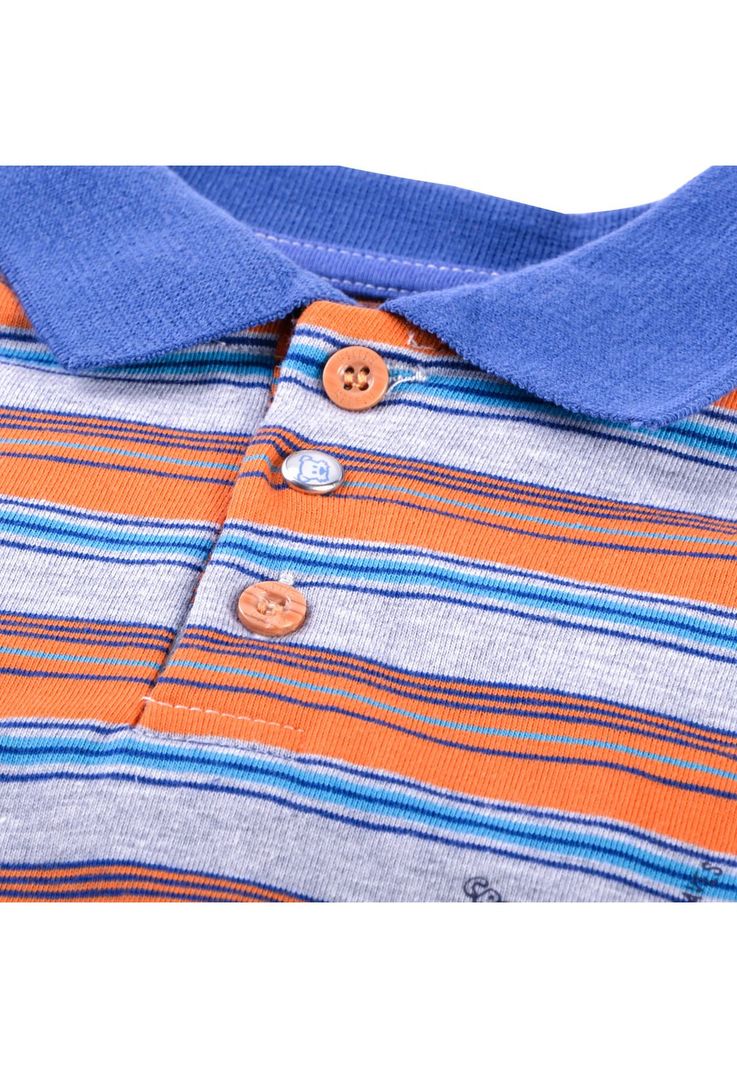 Polera Manga Larga Bebé Niño Gris Pillin-2