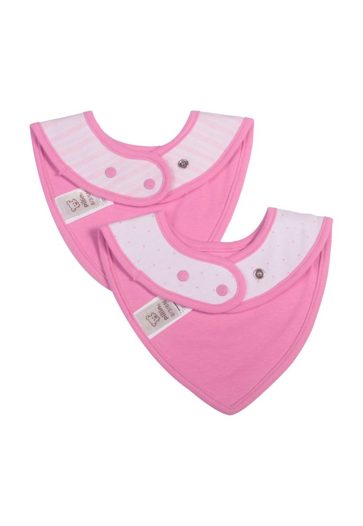 Set 2 Pzas Babero Niña Multicolor Pillín-1