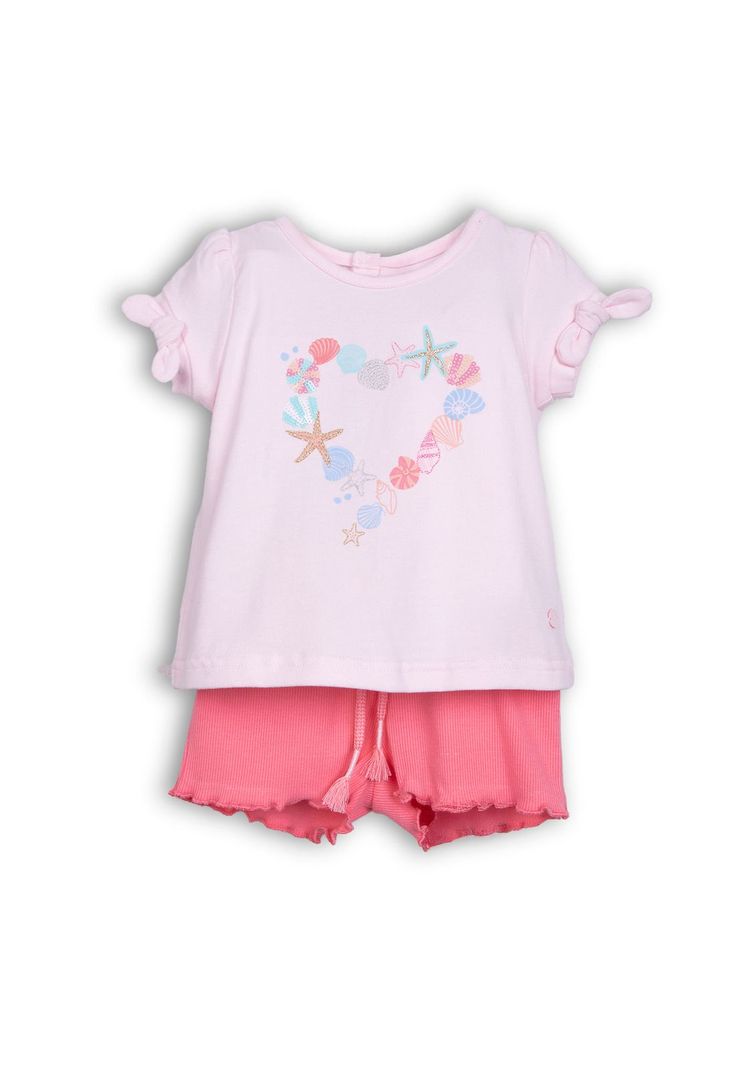 Conjunto Bebe  Rosado Pillin (PVC654-25ROS) 0 A 3 Meses