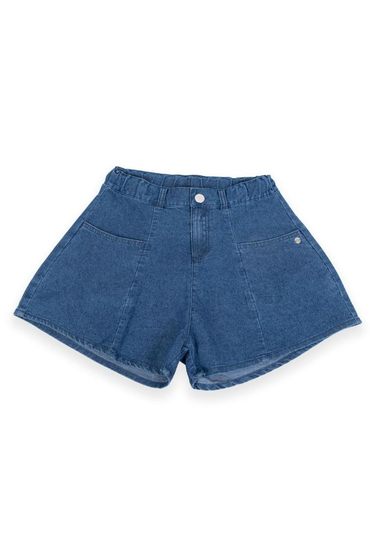 Short Niña Azul Pillin-0