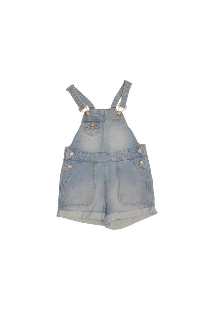 Jardinera Niña Denim Pillin-0