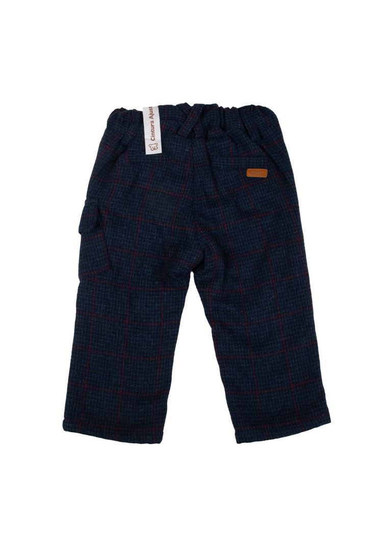 Pantalón Bebe  Azul Pillin ( PVB832-25AZU )-2