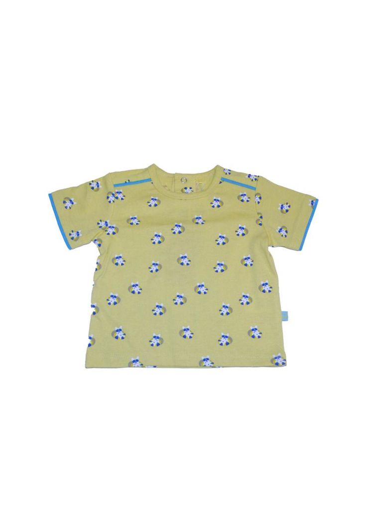 Polera Bebe Niño Amarillo Pillin-0