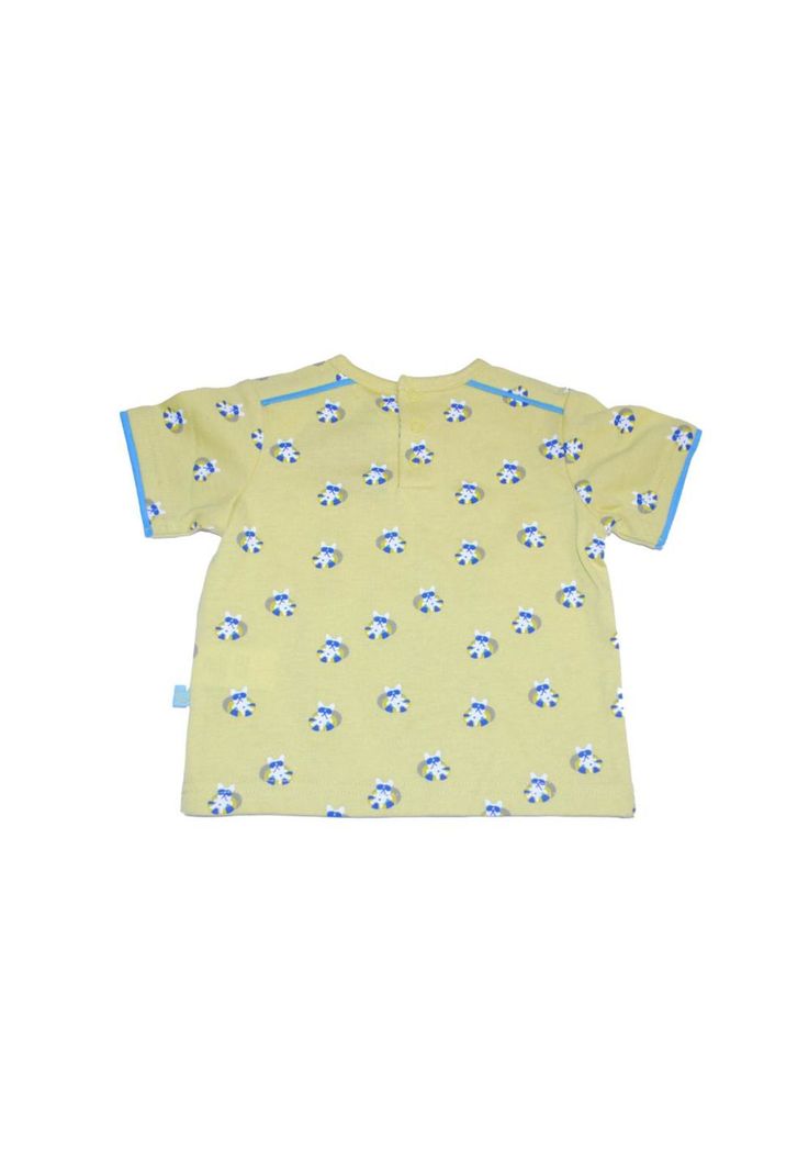 Polera Bebe Niño Amarillo Pillin-3