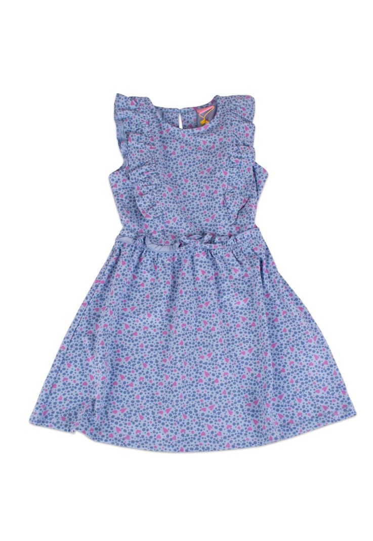 Vestido Niña Celeste Pillin-0