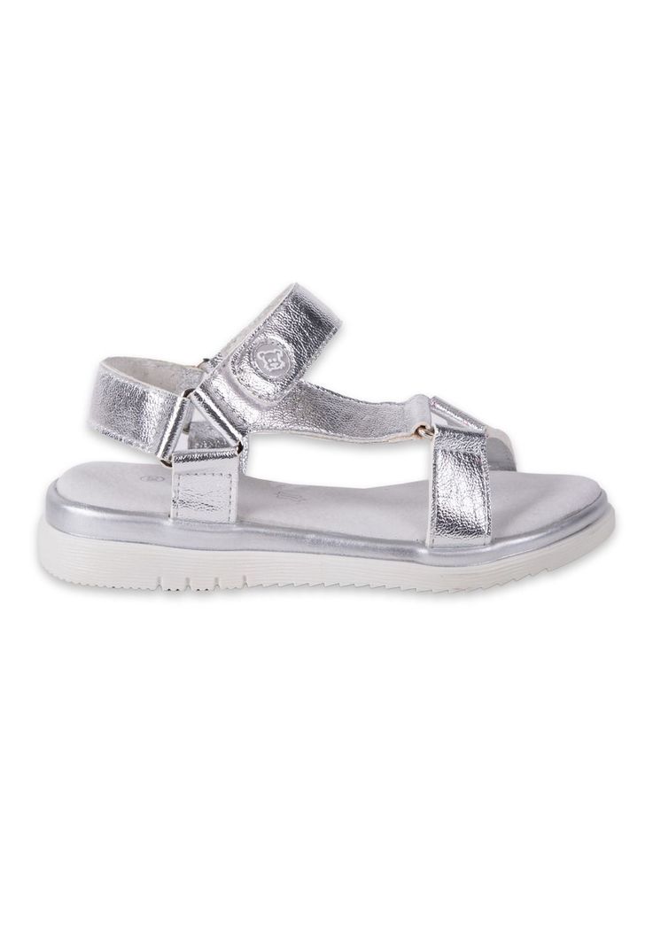 Sandalias Niña Plateado Pillin (PZA406-24PLA)-2