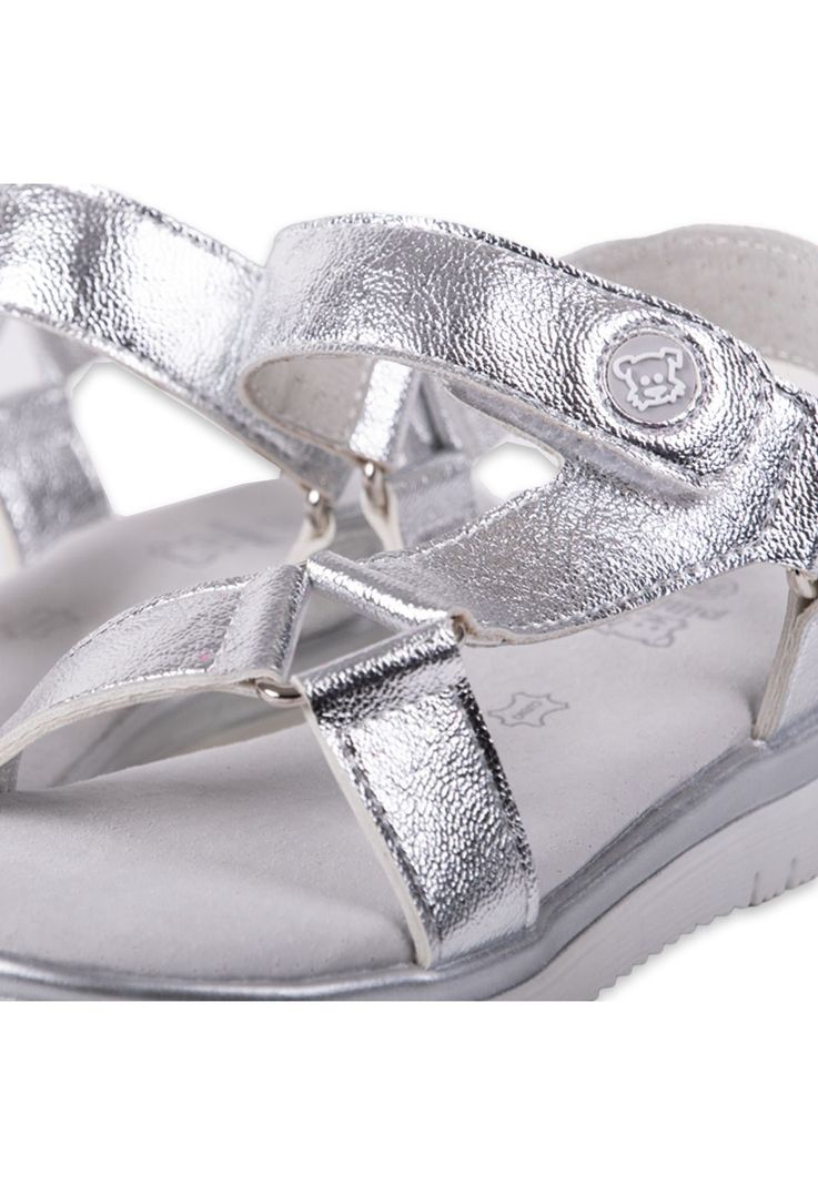 Sandalias Niña Plateado Pillin (PZA406-24PLA)-4